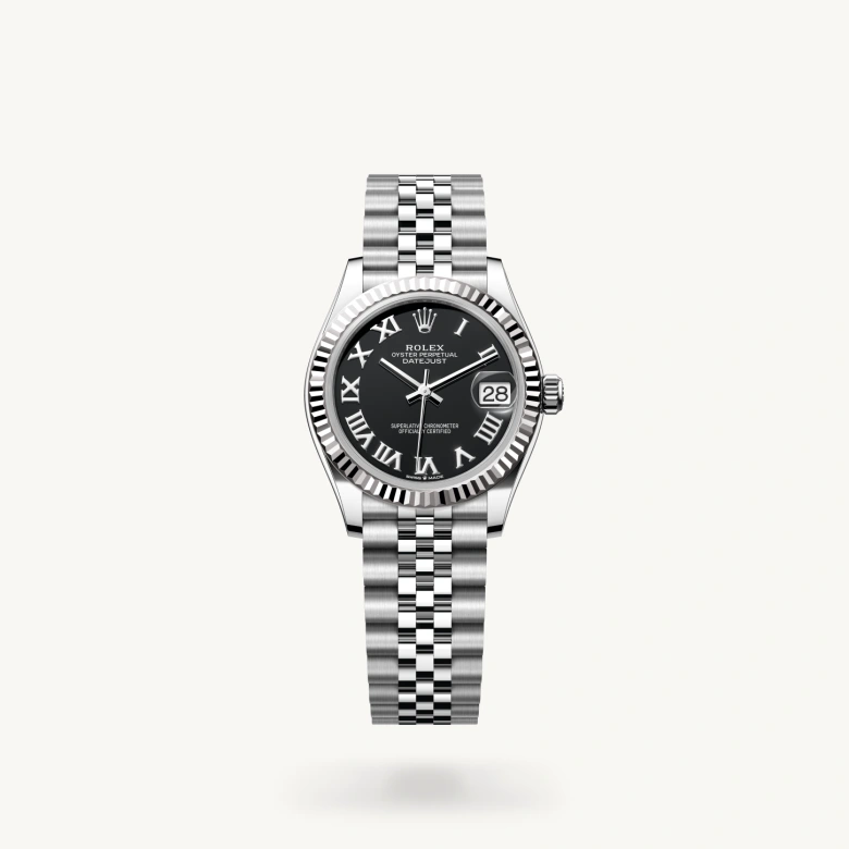 Rolex Datejust in White Rolesor - combination of Oystersteel and white gold, M278274-0002 - GemOro