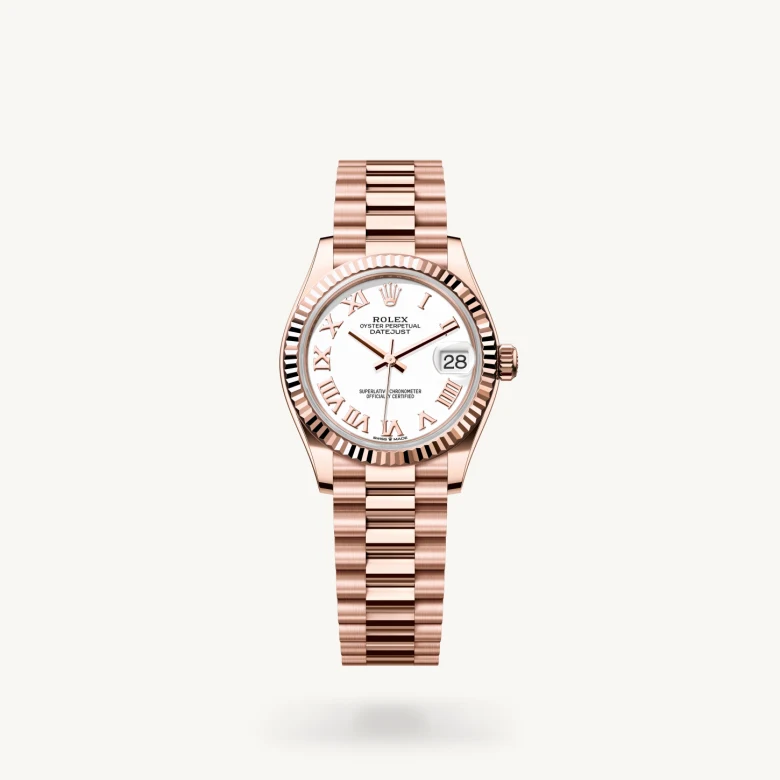 Rolex Datejust in 18 ct Everose gold, M278275-0019 - Rolex Boutique San Jose