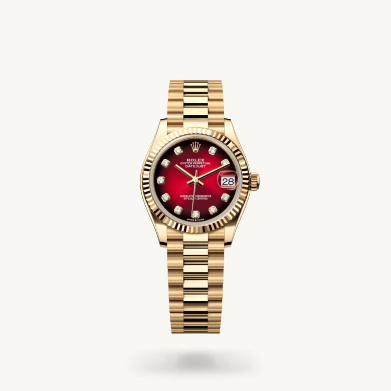 Rolex Datejust in 18 ct yellow gold, M278278-0049 - Humbertown Jewellers