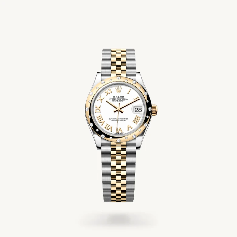 Rolex Datejust in Yellow Rolesor - combination of Oystersteel and yellow gold, M278343RBR-0002 - La Différence Time Centre