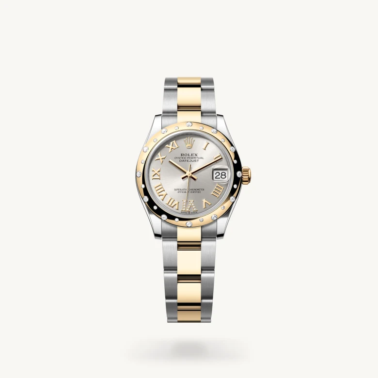 Rolex Datejust in Yellow Rolesor - combination of Oystersteel and yellow gold, M278343RBR-0003 - La Différence Time Centre