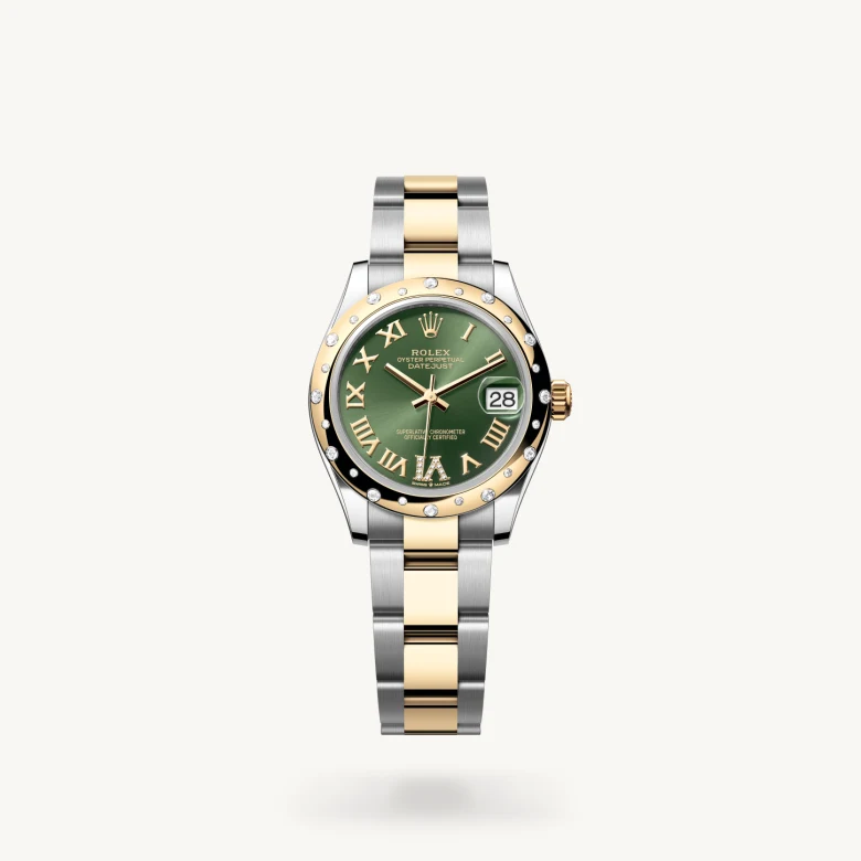 Rolex Datejust in Yellow Rolesor - combination of Oystersteel and yellow gold, M278343RBR-0015 - La Différence Time Centre