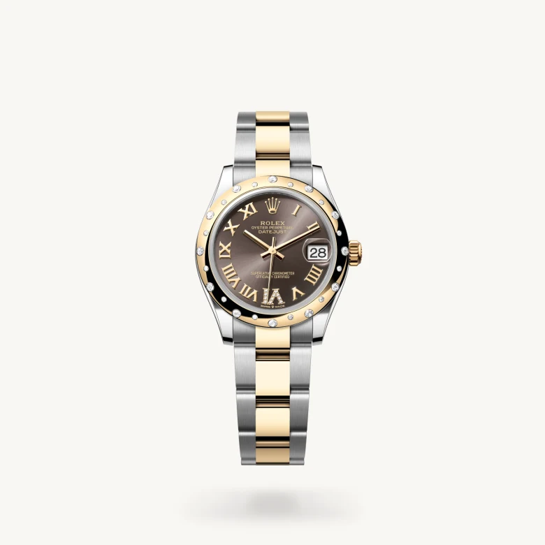 Rolex Datejust in Yellow Rolesor - combination of Oystersteel and yellow gold, M278343RBR-0017 - La Différence Time Centre