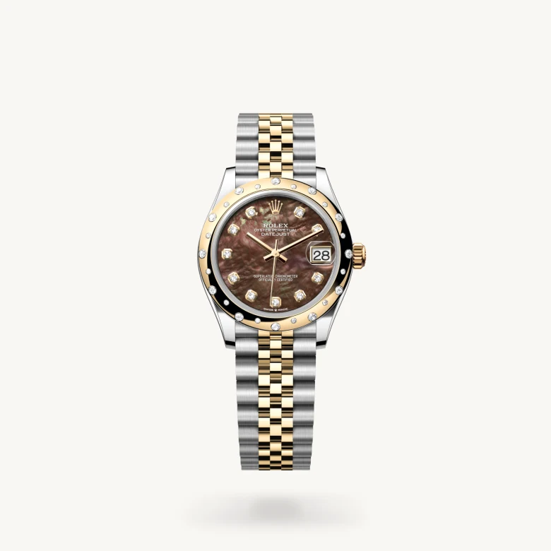 Rolex Datejust in Yellow Rolesor - combination of Oystersteel and yellow gold, M278343RBR-0024 - La Différence Time Centre