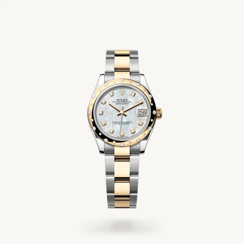 Rolex Datejust in Yellow Rolesor - combination of Oystersteel and yellow gold, M278343RBR-0027 - La Différence Time Centre