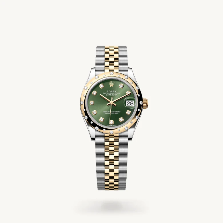 Rolex Datejust in Yellow Rolesor - combination of Oystersteel and yellow gold, M278343RBR-0030 - La Différence Time Centre