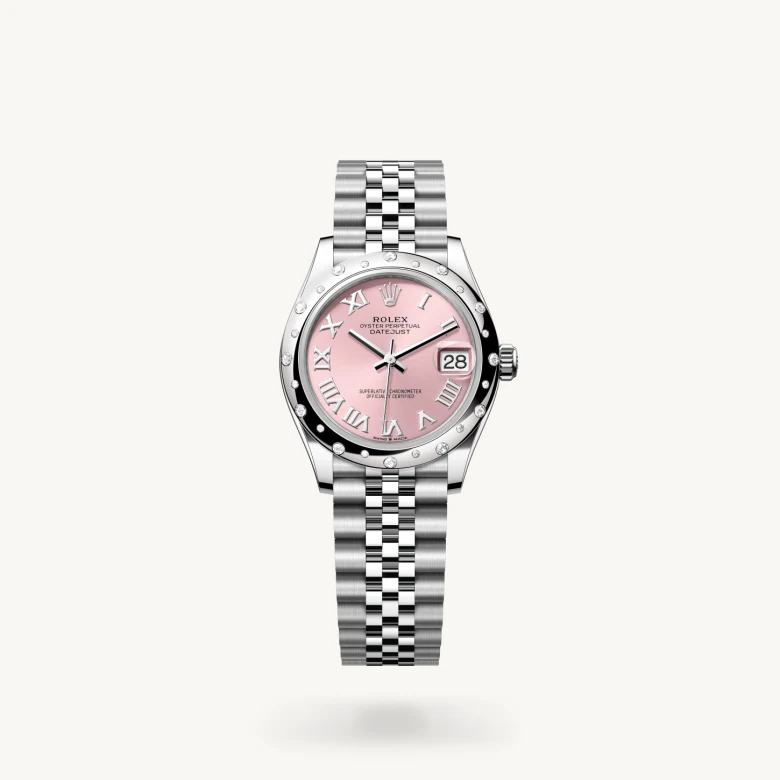 Rolex Datejust in White Rolesor - combination of Oystersteel and white gold, M278344RBR-0022 - La Différence Time Centre