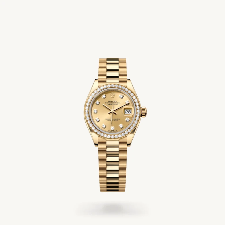 Rolex Lady-Datejust in 18 ct yellow gold, M279138RBR-0023 - Humbertown Jewellers