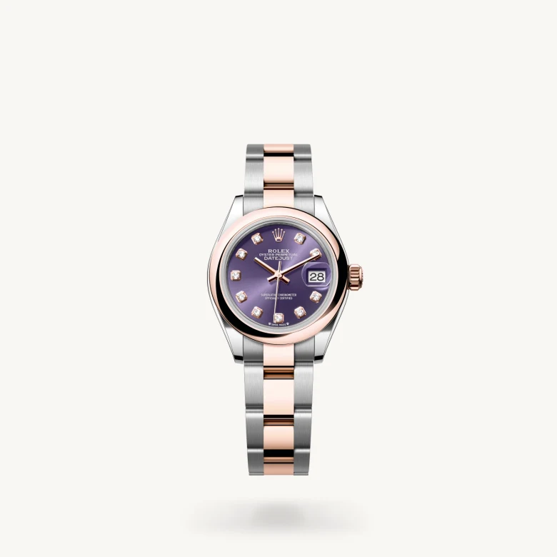 Rolex Lady-Datejust in Everose Rolesor - combination of Oystersteel and Everose gold, M279161-0016 - Rolex Boutique San Jose Rolex Lady-Datejust in Everose Rolesor - combination of Oystersteel and Everose gold, M279161-0016 - Rolex Boutique San Jose