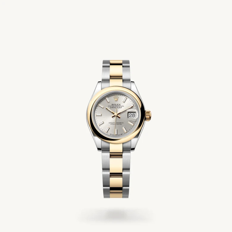 Rolex Lady-Datejust in Yellow Rolesor - combination of Oystersteel and yellow gold, M279163-0020 - Rolex Boutique at San Jose