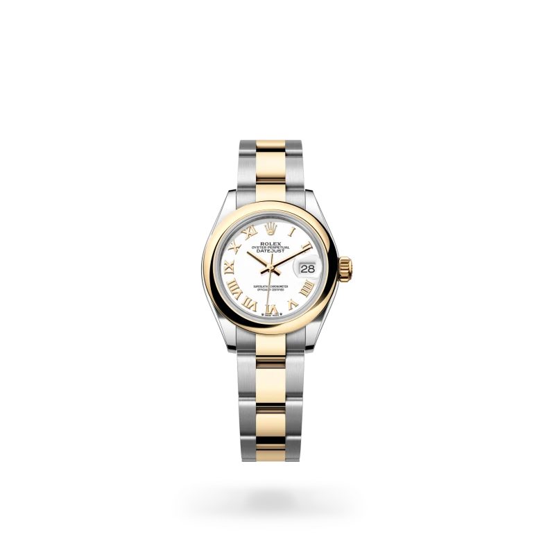 Rolex Lady-Datejust in Yellow Rolesor - combination of Oystersteel and yellow gold, M279163-0024 - Heller Jewelers