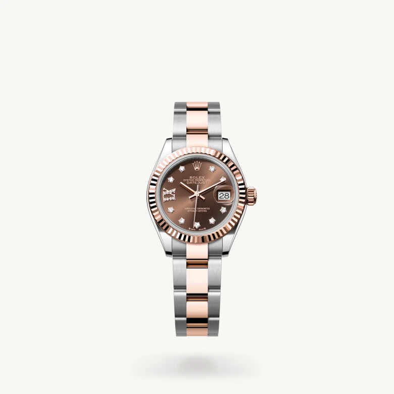 Rolex Lady-Datejust in Everose Rolesor - combination of Oystersteel and Everose gold, M279171-0004 - La Différence Time Centre
