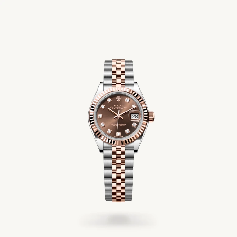 Rolex Lady-Datejust in Everose Rolesor - combination of Oystersteel and Everose gold, M279171-0011 - La Différence Time Centre