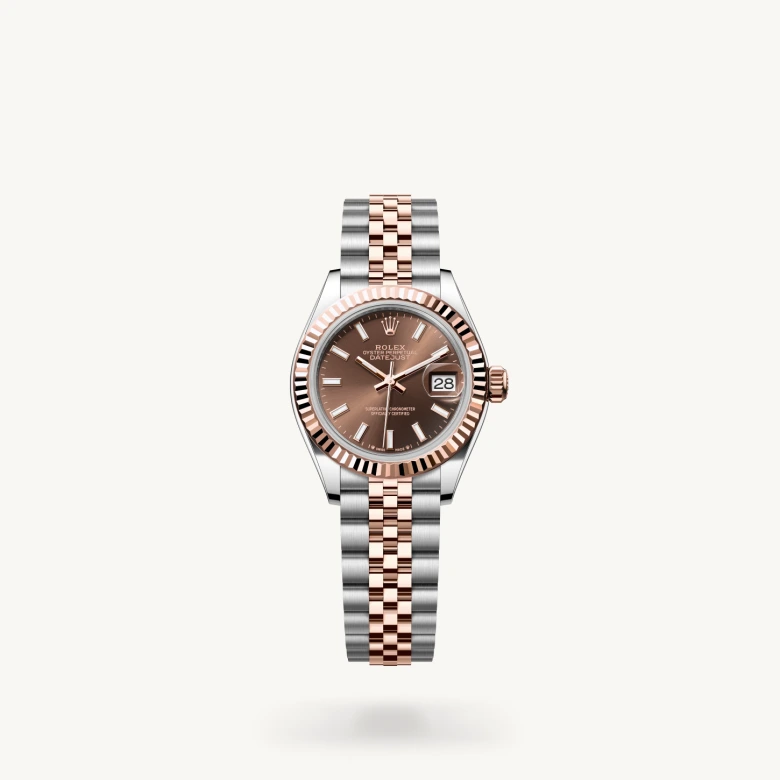 Rolex Lady-Datejust in Everose Rolesor - combination of Oystersteel and Everose gold, M279171-0017 - J. Vair Jewellers