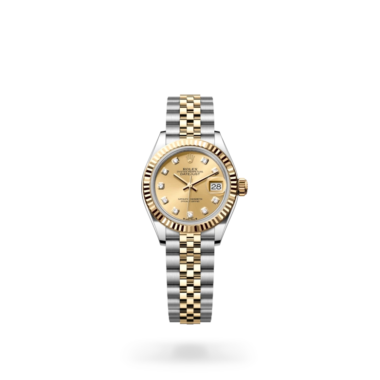 Rolex Lady-Datejust in Yellow Rolesor - combination of Oystersteel and yellow gold, M279173-0011 - GemOro