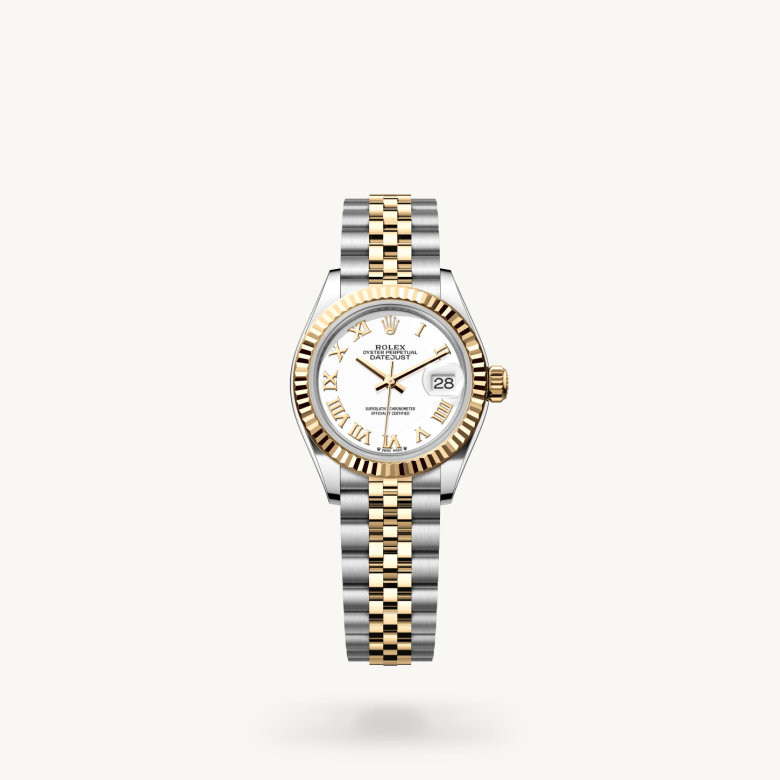 Rolex Lady-Datejust in Yellow Rolesor - combination of Oystersteel and yellow gold, M279173-0023 - Rolex Boutique San Jose