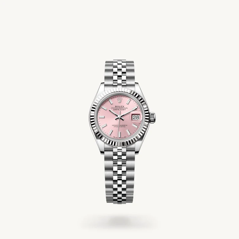 Rolex Lady-Datejust in White Rolesor - combination of Oystersteel and white gold, M279174-0001 - La Différence Time Centre