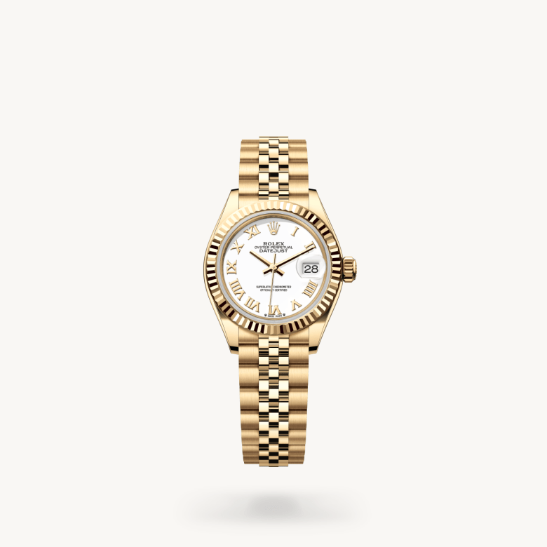 Rolex Lady-Datejust in 18 ct yellow gold, M279178-0030 - Rolex Boutique San Jose