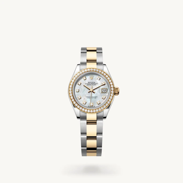 Rolex Lady-Datejust in Yellow Rolesor - combination of Oystersteel and yellow gold, M279383RBR-0020 - Rolex Boutique San Jose