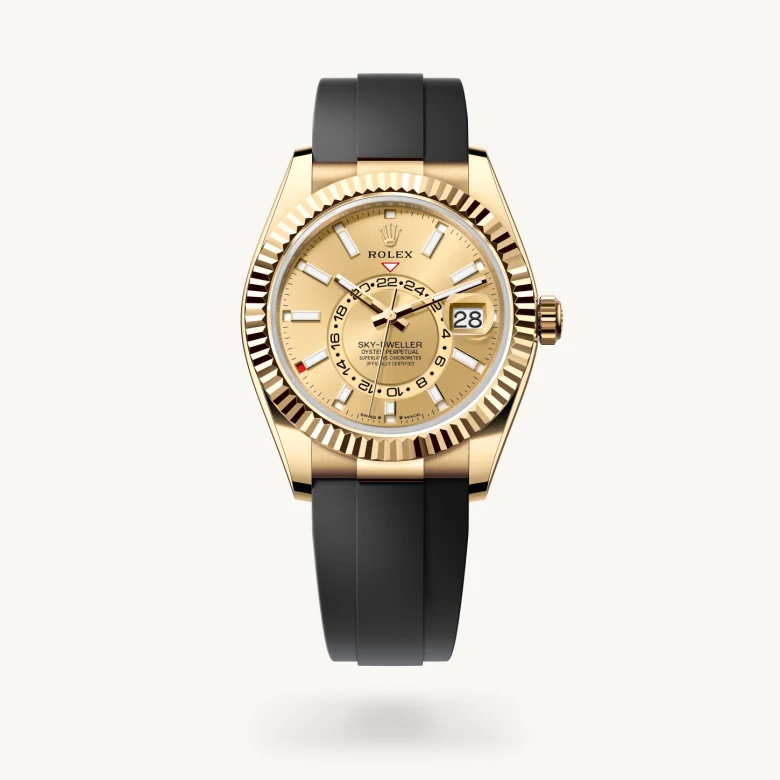 Rolex Sky-Dweller in 18 ct yellow gold, M336238-0001 - La Différence Time Centre