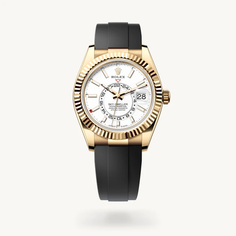 Rolex Sky-Dweller in 18 ct yellow gold, M336238-0003 - La Différence Time Centre