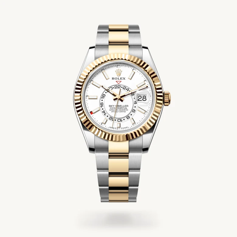 Rolex Sky-Dweller in Yellow Rolesor - combination of Oystersteel and yellow gold, M336933-0005 - La Différence Time Centre