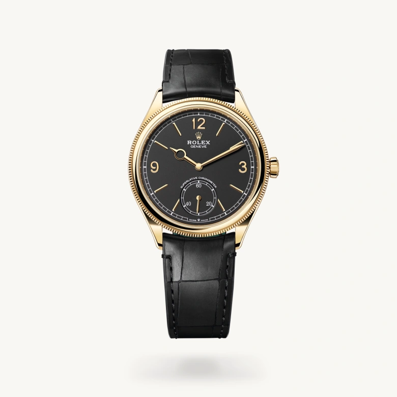 Rolex 1908 in 18 ct yellow gold, M52508-0002 - Nash Jewellers