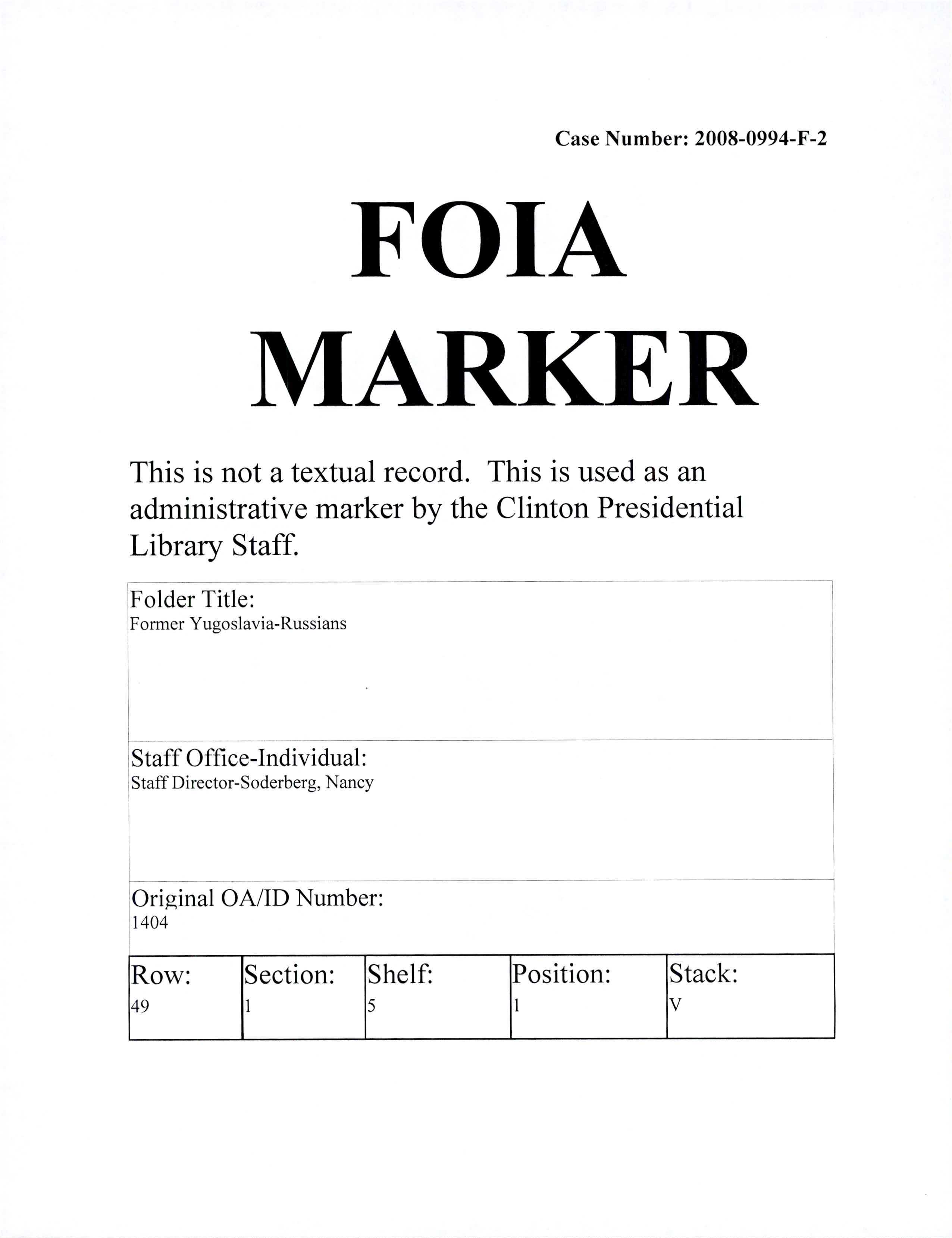 Former Yugoslavia - Russians - 486207446