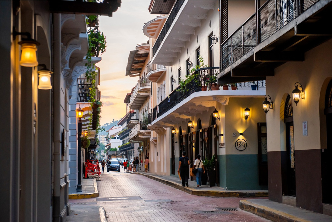 Cobbled streets, restored colonial buildings, and some of the best bars and restaurants in the city—Casco Viejo went from decline to one of Panama City’s most desirable addresses.