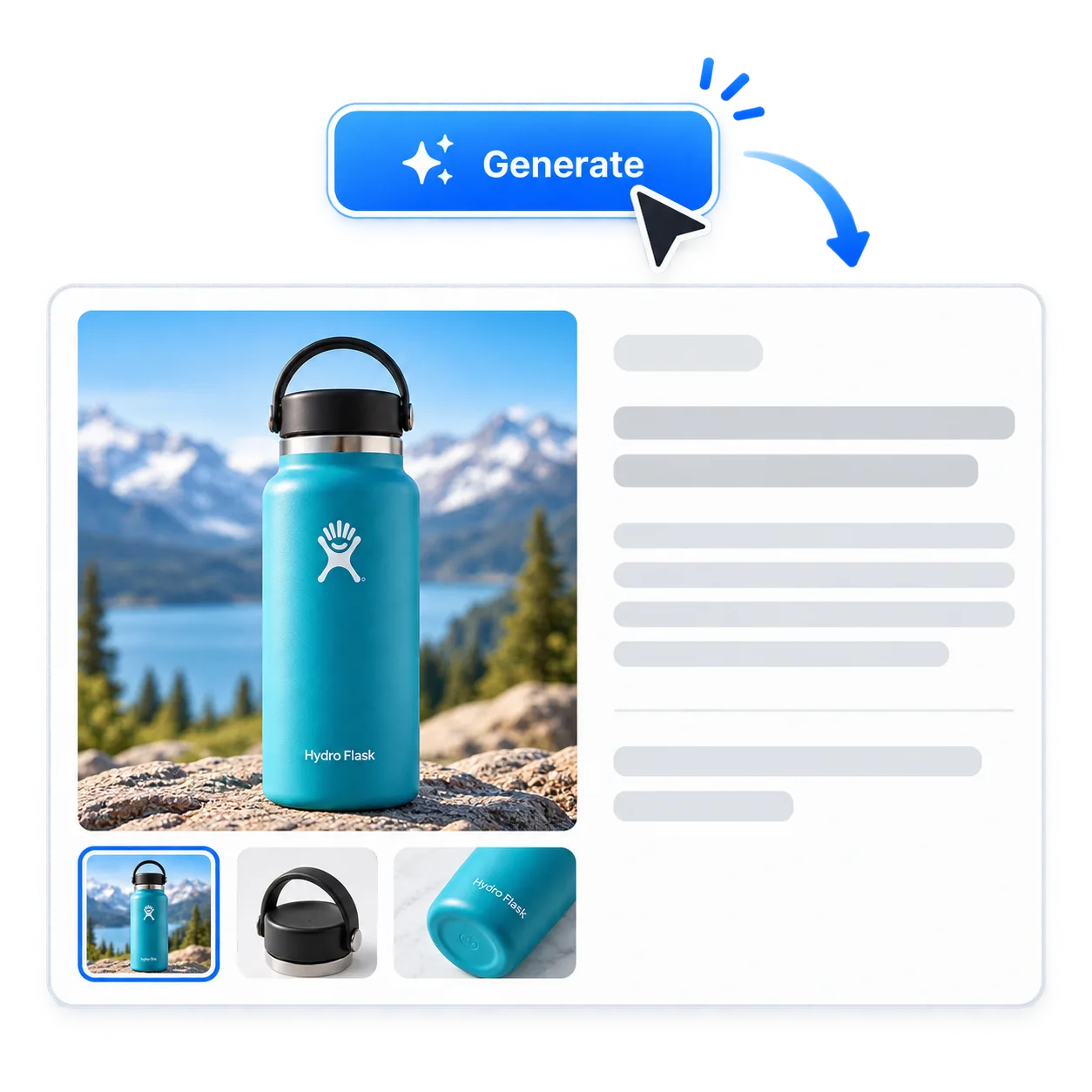 Generate a complete, editable Amazon listing from product photos with Maxmerce AI