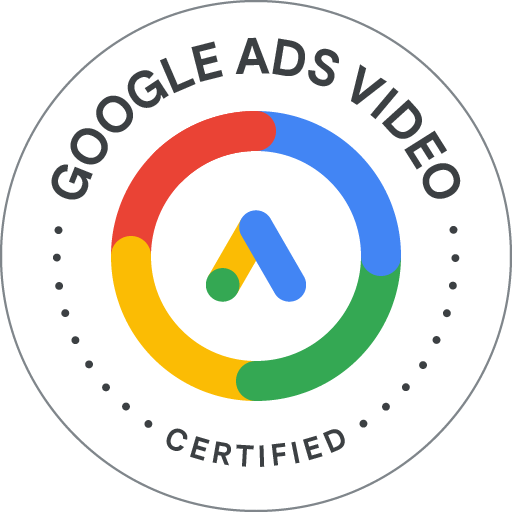 Google Ads Video Certified badge