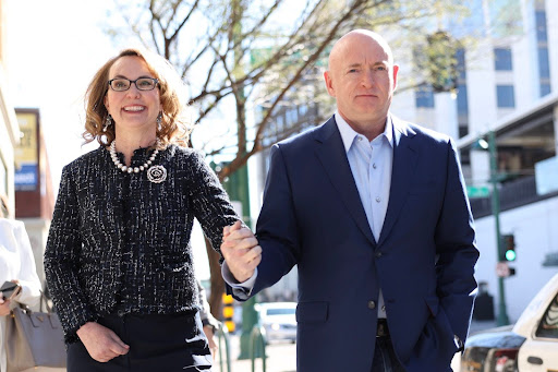 Gabby Giffords and Mark Kelly