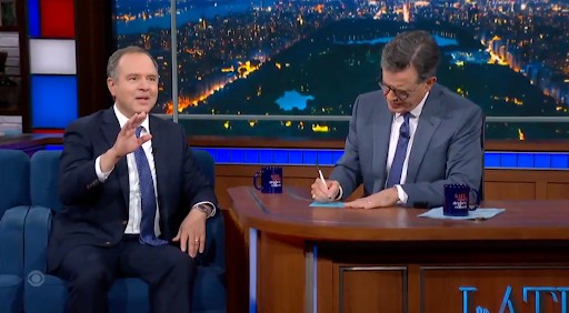 Adam on Stephen Colbert’s Late Show 