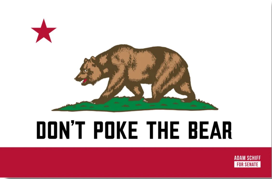 Don't Poke the Bear sticker