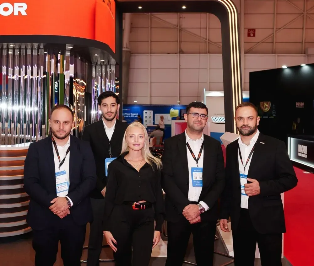 The Lynon team at an industry event
