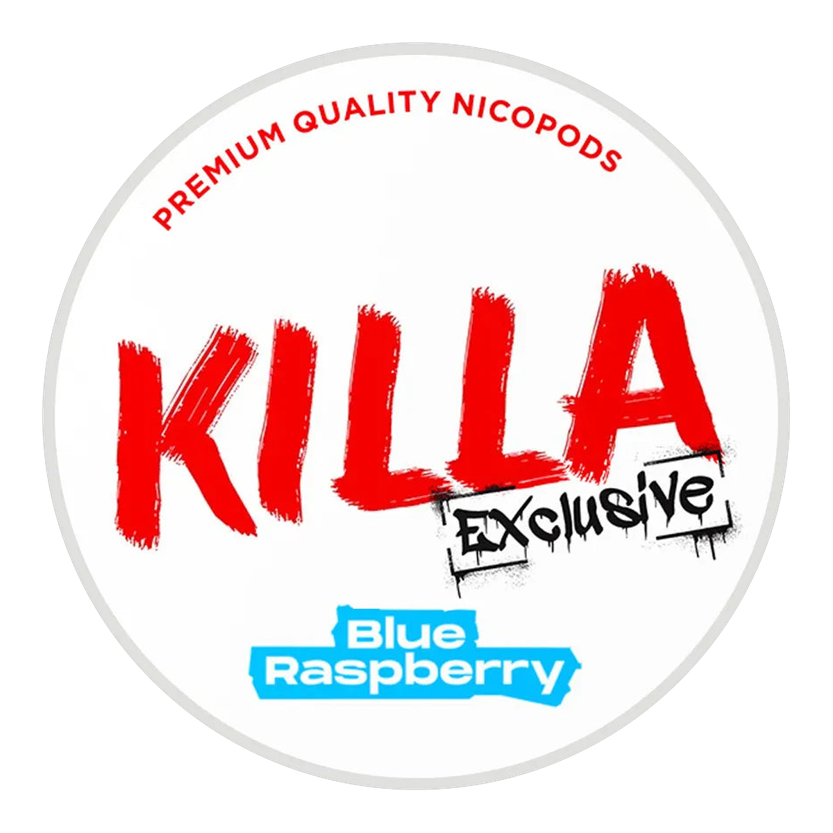 Killa - Exclusive Blue Raspberry 16.5mg Single