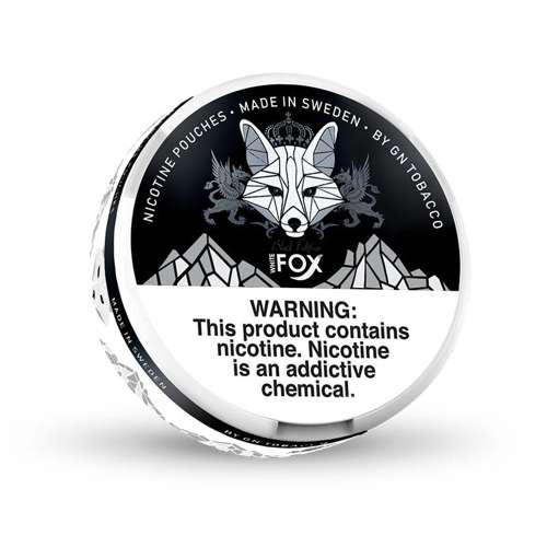 White Fox - Black 24mg Single