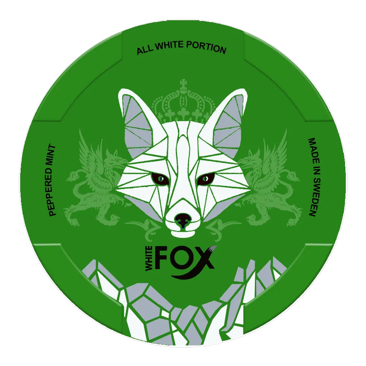 White Fox - Peppered Mint 12mg Single