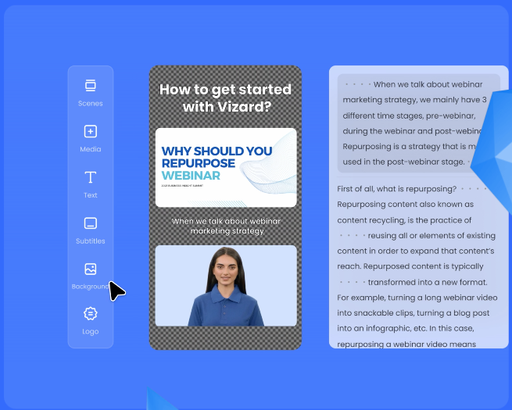 Vizard | tools | AI-Powered