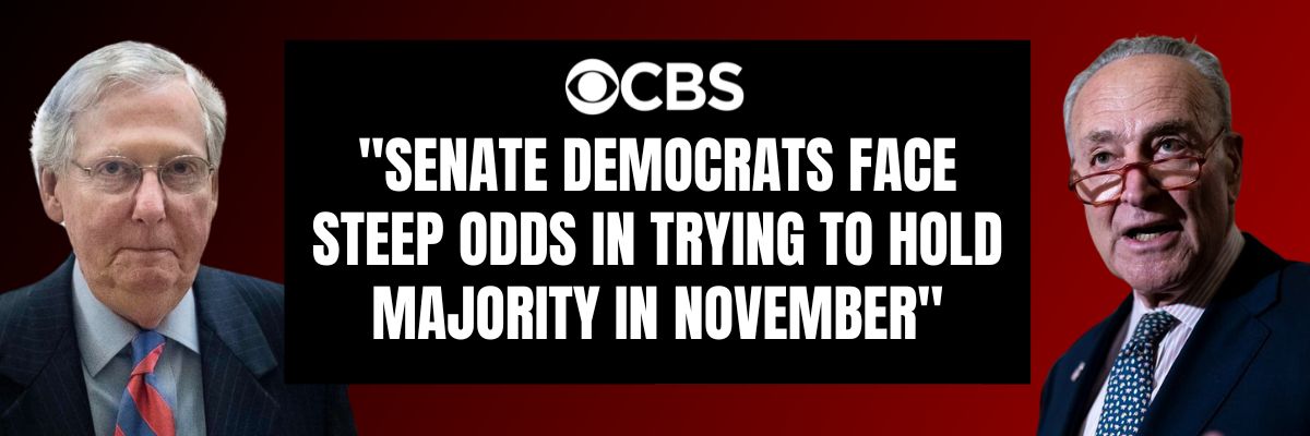 CBS News: Senate Democrats face steep odds in trying to hold majority in November