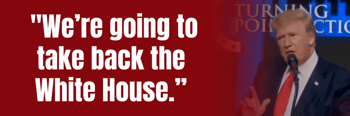 Donald Trump: We're going to take back the White House.