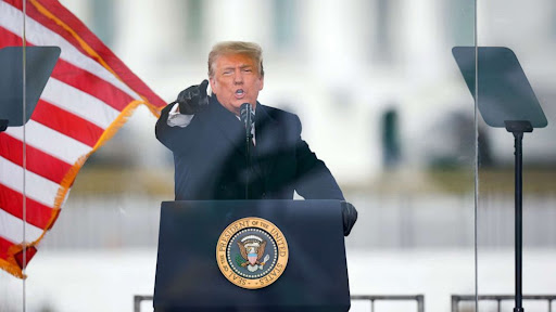 Donald Trump on January 6th