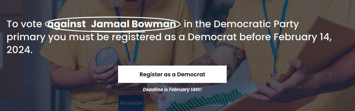 Representative Bowman greeting a former student