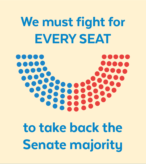 We must fight for every seat to take back the Senate majority
