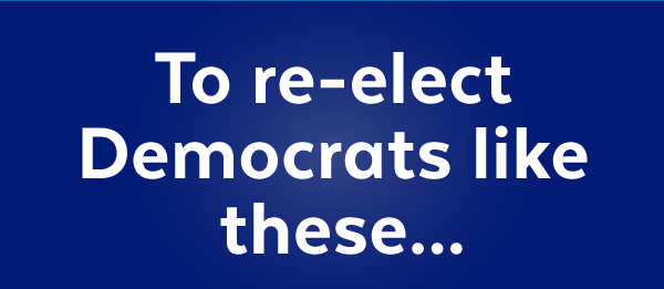 To re-elect Democrats like these...