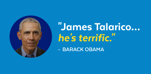 'James Talarico... he's terrific.' - Barack Obama