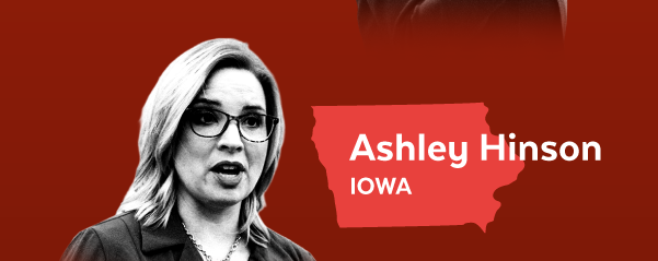 Ashley Hinson, Iowa