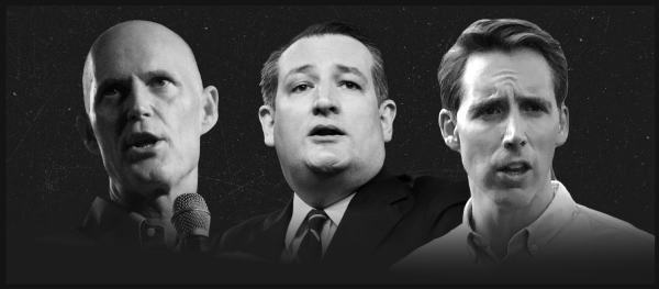 Rick Scott, Ted Cruz, Josh Hawley