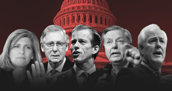Joni Ernst, Mitch McConnell, John Thune, Lindsey Graham, John Cornyn