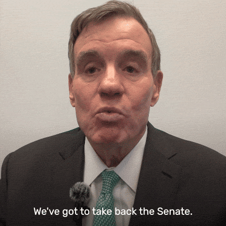 'We've got to take back the Senate.' - Mark Warner